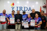 IRDA enalteció a los medallistas del Campeonato Nacional de Sumo 2025