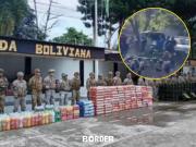 Pasadores agredieron a la Policía tras intentar entrar mercadería ilegal en la frontera con Bolivia