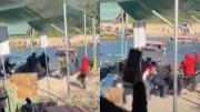 Violencia en la frontera de Bolivia: bagayeros se enfrentaron con la policía a piedrazos