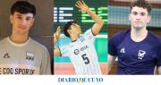 Tres sanjuaninos integrarán la Selección argentina de voley para jugar el Mundial U21