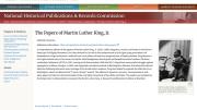 Estados Unidos desclasificó documentos sobre Martin Luther King Jr.