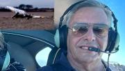 La trágica muerte de un intendente cordobés: se estrelló con su avioneta en un campo
