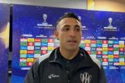 Las palabras de Matías Godoy tras la victoria ante Cerro Largo por Copa Sudamericana