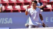 Camilo Ugo Carabelli comenzó con todo en el ATP 250 de Umag y pasó a cuartos de final