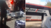 Sorpresa en un control sobre la ruta: llevaban 200 mil dólares sin declarar en un colectivo