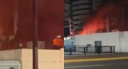 EN VIDEO: Incendio en subestación de Corpoelec causó apagón en varias zonas de Chacao, esto dijo el alcalde