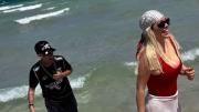 El reencuentro de Wanda Nara y L-Gante en Mallorca