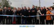 Marcelo Orrego inauguró la pavimentación de un popular barrio en Pocito