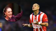 La presidenta de México le respondió con todo a Chicharito Hernández: esta fue la razón