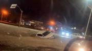 Insólito hallazgo en la Ruta 7: apareció un auto sin ocupantes en un zanjón entre Neuquén y Centenario