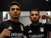 Con guantes de boxeo, el picante recibimiento de Otamendi a Richard Ríos en Benfica