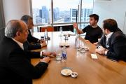 YPF Nuclear: Francos, Reidel y Marín definen la nueva empresa con el gobernador de Chubut