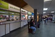 La terminal de Bariloche, sin calefacción en pleno invierno