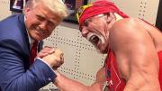El titán y el gladiador: Hulk Hogan recibió varios golpes por su amistad con Trump