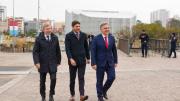 Llaryora, Frigerio y Pullaro reclamaron a Milei por obras y la eliminación de las retenciones agropecuarias
