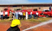 GUABIRÁ ENTREGA TANQUES BOMBEROS CONTRA INCENDIOS: Para atender las zonas productoras del Norte