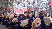 Movilización contra el desalojo mapuche en Casa de Gobierno: en 15 imágenes