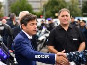 El ministro de Seguridad bonaerense acusó al excomisario candidato de LLA de ser ''casta''