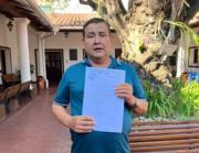 Concejal Quiroz presenta proyecto de ley municipal de estacionamiento en vías públicas en Santa Cruz de la Sierra