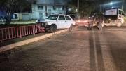 Un conductor protagonizó un accidente en solitario y casi cae a un canal