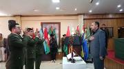 Ministro Ríos posesiona a nuevos comandantes de la Policía en Potosí, Tarija, Beni y al director de la FELCN