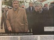 Milei respaldó a Luis Caputo por quejarse de la tapa de Clarín tras su paso por La Rural: Para variar mintiendo