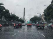 Viento, lluvia y frío: así será el fin de semana en Buenos Aires
