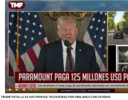 (VIDEO) Trump estalla vs sus propias televisoras por dibujarlo con satanas