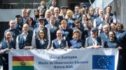 Unión Europea envía una nutrida misión de observadores que empezó reuniones con políticos y candidatos