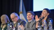 Axel Kicillof y Mayra Mendoza, juntos en un acto en Quilmes: “No se trata de buscar el progreso individual, sino colectivo”