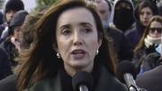 Victoria Villarruel no fue al acto en la Rural y arde la interna