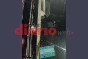 Vándalos atacaron con ladrillos un patrullero y ocasionaron daños