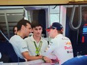 GP de Bélgica: Lionel Scaloni se mostró junto a su hijo en el paddock y dialogó con Max Verstappen