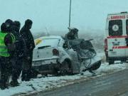 Cuatro muertos en un trágico accidente en Río Negro, en medio de las rutas nevadas