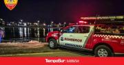 Bomberos al rescate de un perro y un gato en apuros