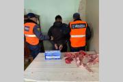 Aprehenden a un joven y recuperan carne de animal faenado en Pinto