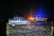 Chocó un auto en un control policial e intentó huir: terminó aprehendido