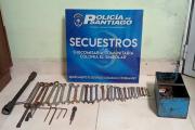 Recuperan herramientas robadas en Colonia El Simbolar