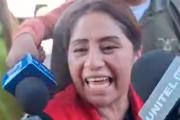 Ruth Nina entra a la cárcel con detención preventiva al grito de ‘kawsachun coca, huañuchun yanquis’