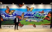 Oscar Olivares devela impresionantes murales de tapas plásticas en México – Correo del Caroní