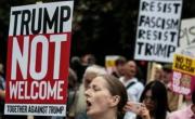 Protestas masivas en Escocia contra la visita de Trump