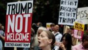 Protestas masivas en Escocia contra la visita de Donald Trump