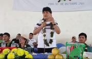 Evo anuncia casas de campaña por el voto nulo