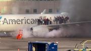 ¡Pánico en Denver! Investigan incendio en un avion de American Airlines: más de 170 personas fueron evacuadas