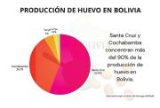 Huevo boliviano, el más barato de la región, rompe fronteras por vías clandestinas