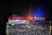 Un beltranense alcoholizado chocó un auto en un control y agredió a policías