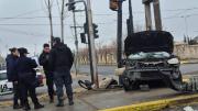 Impactante choque en la Ruta 22 frente al Makro: un herido