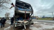Tragedia en la ruta 11: revelan la identidad de los tres fallecidos del accidente entre un micro y un camión