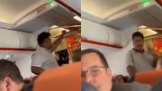 “Muerte a Trump”: El caos que desató un pasajero en pleno vuelo, salió del baño gritando que tenía una bomba