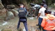 Hallan cuerpo de excomisario del Sebin reportado como desaparecido, su carro cayó por un barranco hasta una quebrada